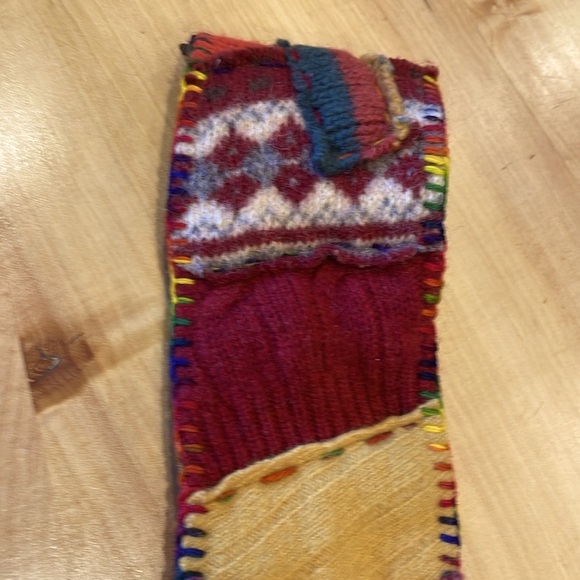 Colorful Patchwork Scarf - Picture 2 of 4